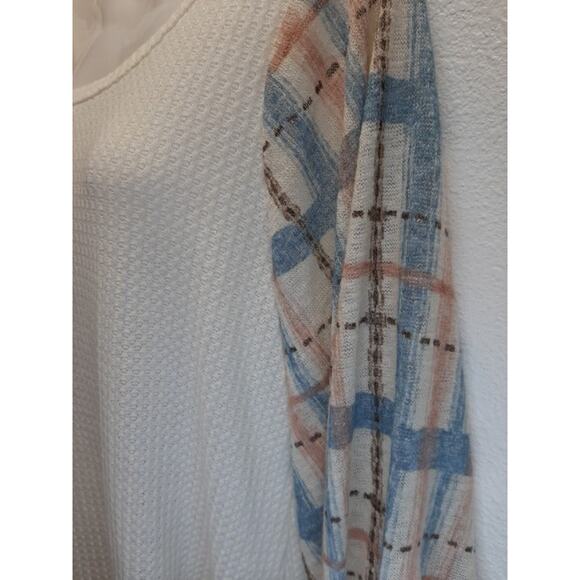 NWT Andrée by Unit "The Seneca" Ivory Knit Top l Size: M - Picture 4 of 7